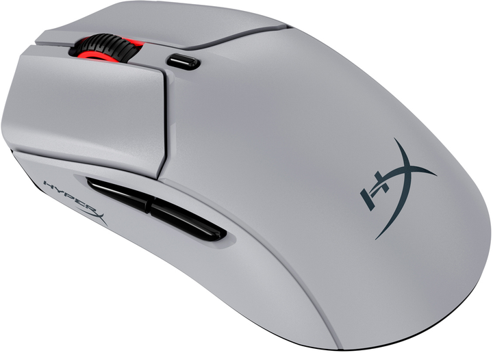 Mysz HyperX Pulsefire Haste 2 Pro Wireless/Bluetooth/USB Gray (A1KY5AA) - obraz 3