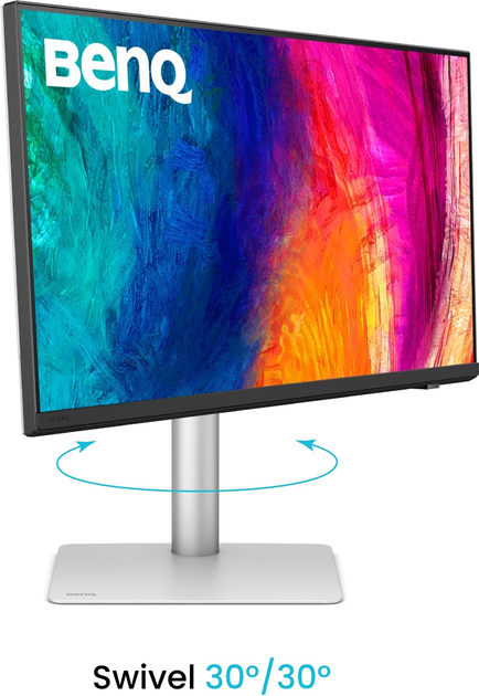 Monitor 27" BenQ PD2730S White (9H.LN7LA.TBE) - obraz 3