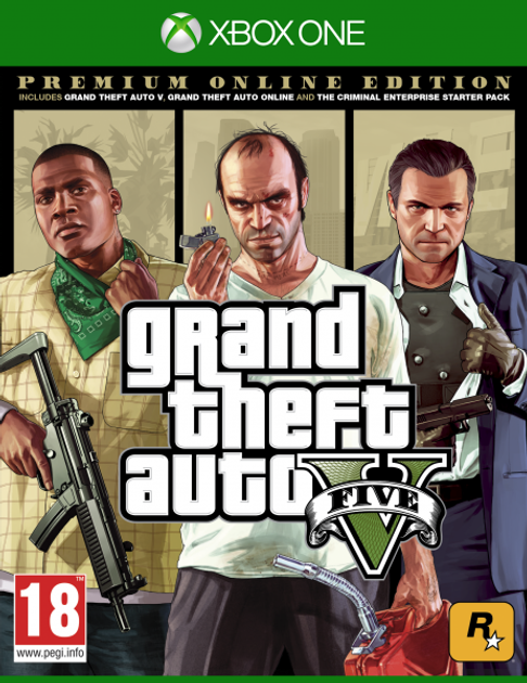 Gra Grand Theft Auto V. Premium Online Edition dla Xbox One (płyta Blu-ray) - obraz 1