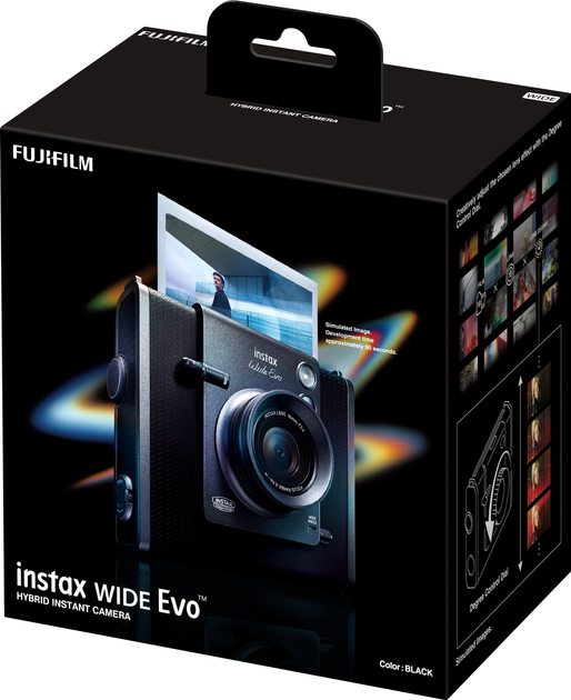 Aparat do natychmiastowego drukowania Fujifilm Instax Wide EVO Black (4547410543377) - obraz 15