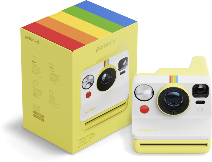 Aparat do natychmiastowego drukowania Polaroid Now Generation 3 Yellow (9120134280220) - obraz 7