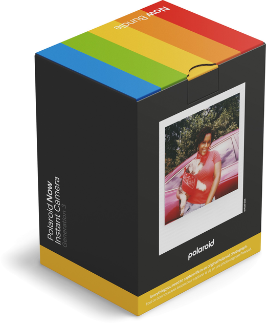 Камера моментального друку Polaroid Now Generation 3 Black + Color Film Bundle (8 photos) (9120134283108) - зображення 9