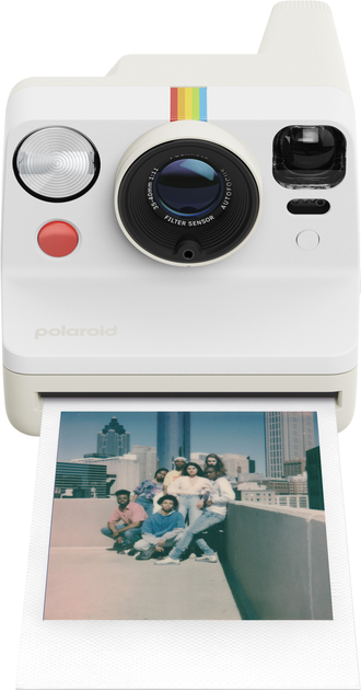 Aparat do natychmiastowego drukowania Polaroid Now Generation 3 Pebble White + zestaw kolorowych filmów (8 zdjęć) (9120134283122) - obraz 8