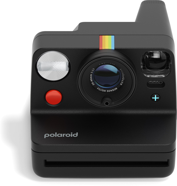 Aparat do natychmiastowego drukowania Polaroid Now+ Generation 3 Black + Color Film Bundle (8 zdjęć) (9120134283146) - obraz 2