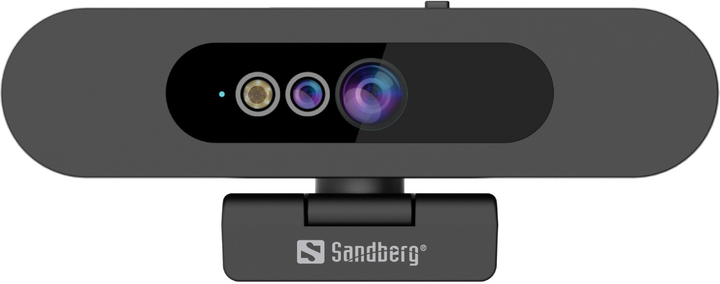 Kamera internetowa Sandberg Face-ID 2 HD 1080p Windows Hello USB-C / USB 2.0 (5705730134401) - obraz 1