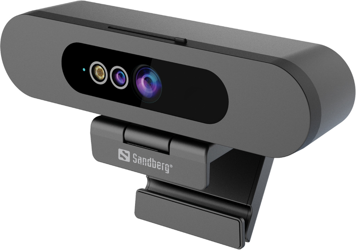 Kamera internetowa Sandberg Face-ID 2 HD 1080p Windows Hello USB-C / USB 2.0 (5705730134401) - obraz 6
