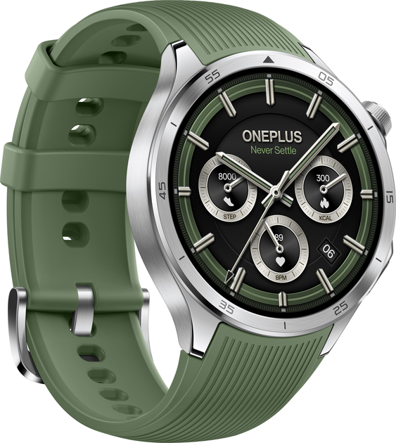 Smartwatch OnePlus Watch 3 Emerald Titanium (6921815628545) - obraz 3