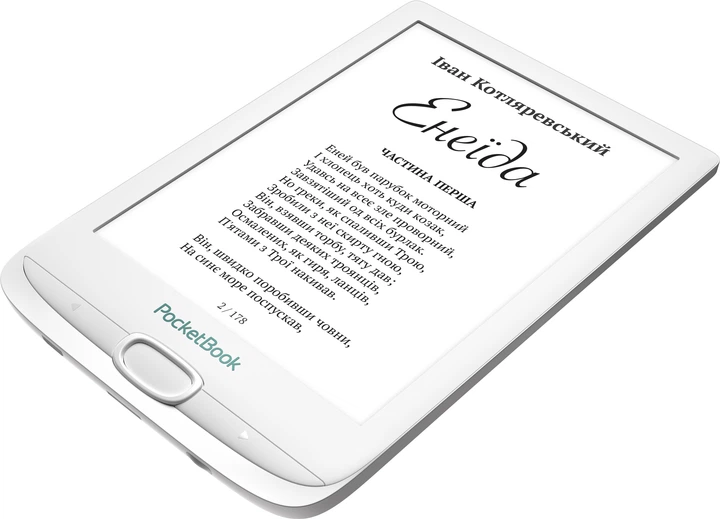 Электронная книга 6" PocketBook 606 / 16ГБ / E Ink экран (1024×758) / White (PB606-D-CIS) - Фото 7 Электронная книга 6" PocketBook 606 / 16ГБ / E Ink экран (1024×758) / White (PB606-D-CIS) - изображение 7