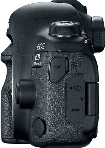 Зеркальная фотокамера Canon EOS 6D Mark II 26Мп / CMOS / Full HD 60fps / Wi-Fi / Bluetooth / GPS / NFC / Водонепроницаемая / Ударопрочная / Черная Б/В - Фото 3 Зеркальная фотокамера Canon EOS 6D Mark II 26Мп / CMOS / Full HD 60fps / Wi-Fi / Bluetooth / GPS / NFC / Водонепроницаемая / Ударопрочная / Черная Б/В - изображение 3