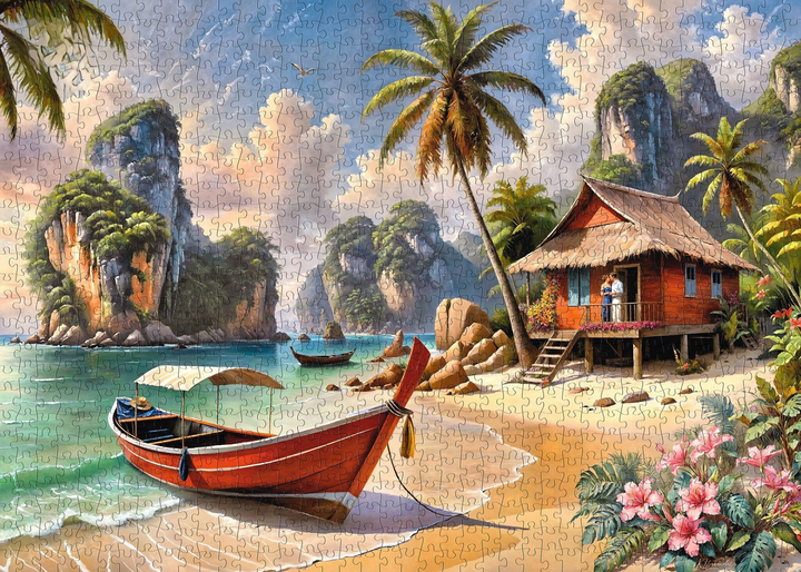 Puzzle CherryPazzi Thai paradise 1000 elementów 31018 (5903728731018) - obraz 4