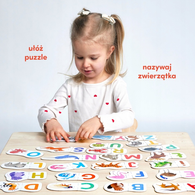 Пазли CzuCzu Парні Букви 48 елементів 493679 (5902983493679) - зображення 5