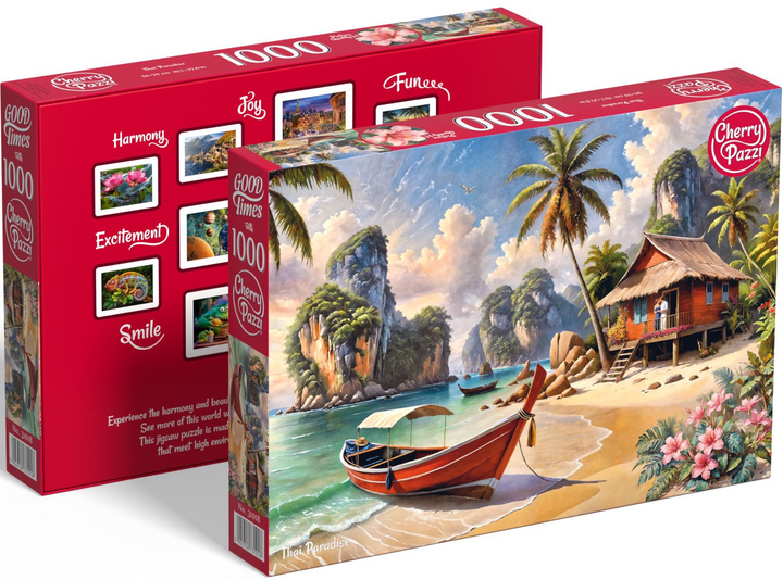 Puzzle CherryPazzi Thai paradise 1000 elementów 31018 (5903728731018) - obraz 8