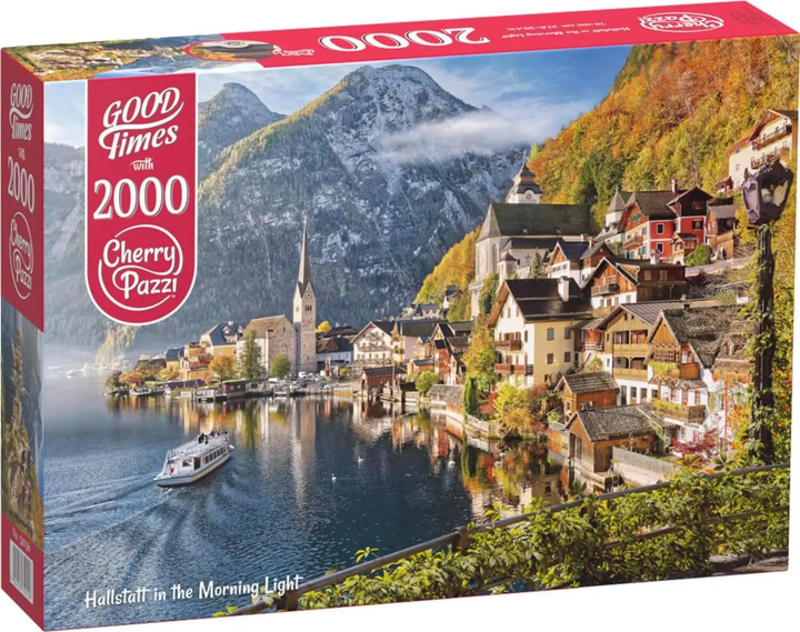 Puzzle CherryPazzi Hallstatt in the morning light 2000 elementów 50156 (5903728750156) - obraz 1
