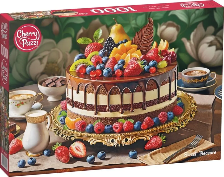 Puzzle CherryPazzi Sweet pleasure 1000 elementów 30905 (5903728730905) - obraz 1