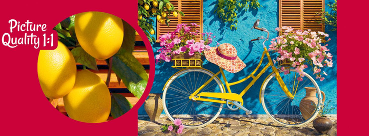 Puzzle CherryPazzi Lemon bike 1000 elementów 30721 (5903728730721) - obraz 2