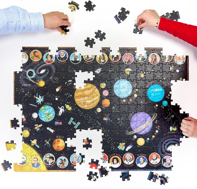 Puzzle CzuCzu Odkrywcy Układ Słoneczny 300 elementów 493846 (5902983493846) - obraz 4