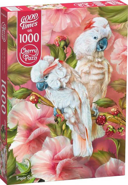 Пазли CherryPazzi Тропічні Духи: Какаду 1000 елементів 30462 (5903728730462) - зображення 1