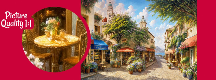 Пазли CherryPazzi Італійські Канікули 1000 елементів 30691 (5903728730691) - зображення 7