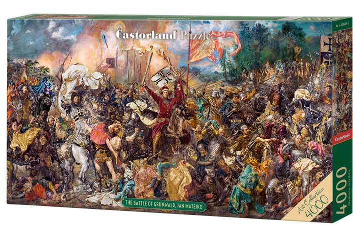 Пазли Castorland Art Collection Битва під Грюнвальдом Ян Матейко 4000 елементів C-400409-2 (5904438400409) - зображення 1