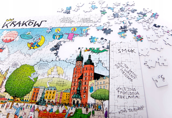 Puzzle MDR Andrzej Mleczko Kraków 1000 elementów 0406 (5905669227544) - obraz 6