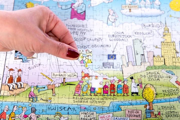 Puzzle MDR Andrzej Mleczko A to polska właśnie 1000 elementów (5905669227643) - obraz 7