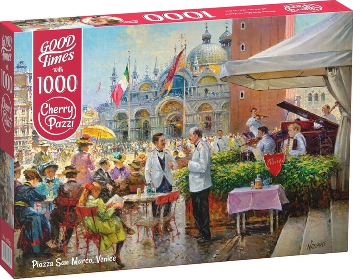 Пазли CherryPazzi Piazza San Marco Venice 1000 елементів 30653 (5903728730653) - зображення 1