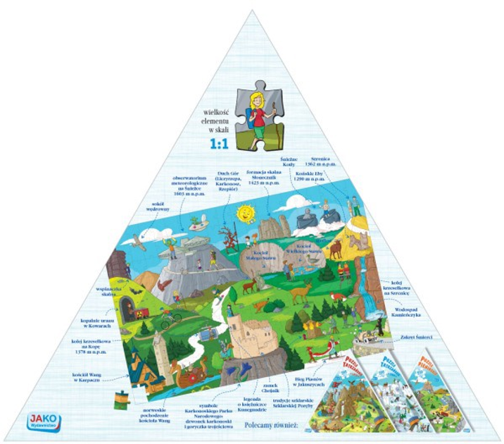 Puzzle Jako Karkonowskie 200 elementów (5903957741154) - obraz 2