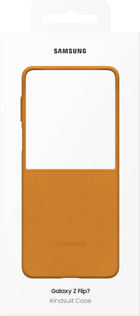 Etui Samsung Kindsuit na Samsung Galaxy Z Flip7 Brown (8806097466512) - obraz 5