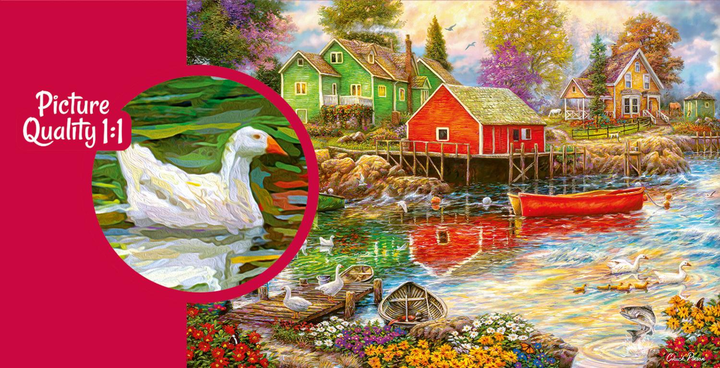 Puzzle CherryPazzi Quiet cove 2000 elementów 50088 (5903728750088) - obraz 2