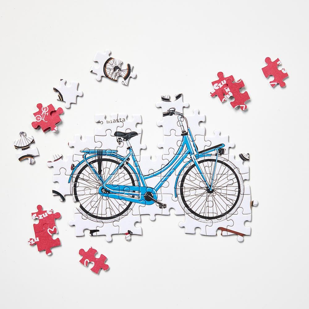Puzzle CzuCzu Puzzlove Rowery 1000 elementów 493622 (5902983493662) - obraz 4