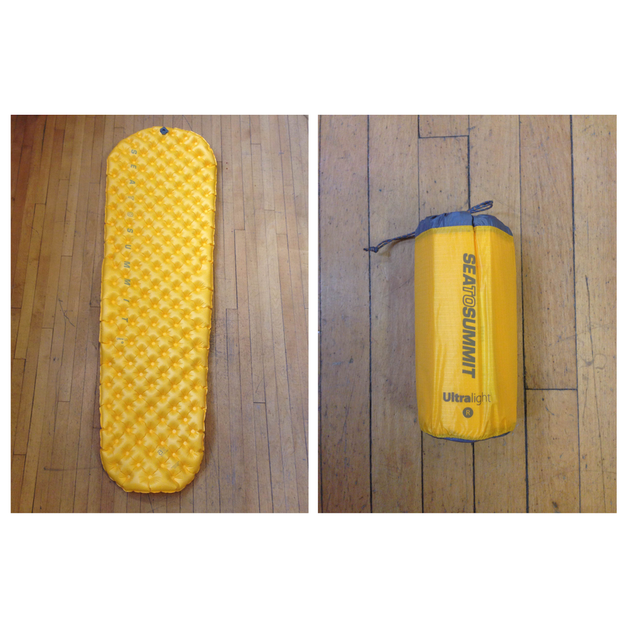 Надувной коврик Sea To Summit UltraLight Mat Large Жовтий - изображение 8
