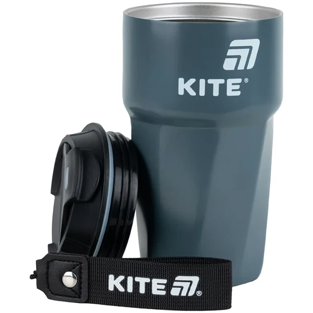 Термокружка Kite K25-1220-1, 450 мл,сіра - изображение 4
