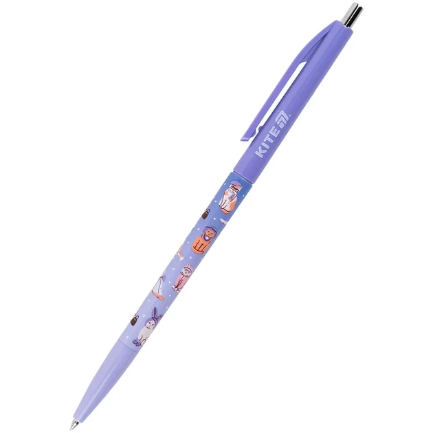 Ручка кулькова автоматична Kite Fashion Cat (K25-361-1) - Фото 2 Ручка кулькова автоматична Kite Fashion Cat (K25-361-1) - зображення 2