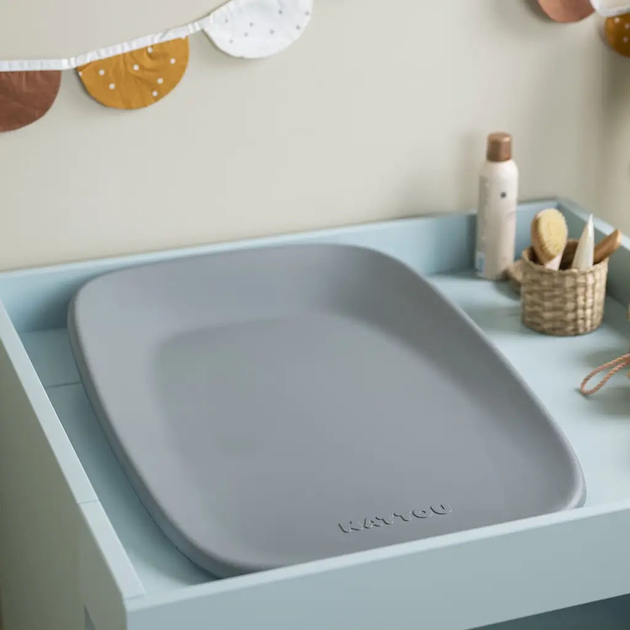 Матрац пеленальний Nattou Softy Grey без BPA 50 x 70 см + Aquaint 50 мл (8596202016687) - зображення 10