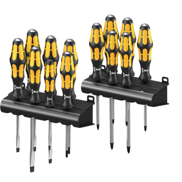 Набор ударных отверток Wera Kraftform Big Pack 13шт (05133285001) - изображение 2