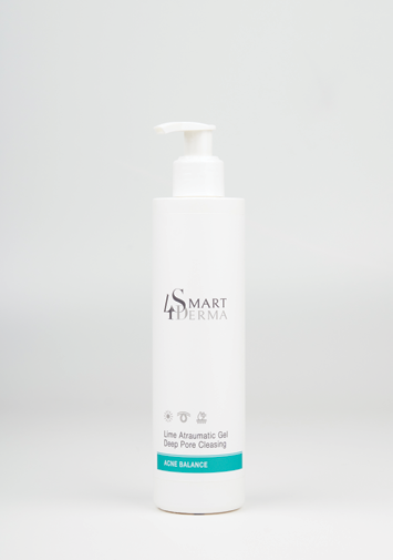 Лаймовый гидрирующий гель для атравматической чистки Smart4Derma lime atraumatic gel deep pore cleansin 250 мл - Фото 1 Лаймовый гидрирующий гель для атравматической чистки Smart4Derma lime atraumatic gel deep pore cleansin 250 мл - изображение 1