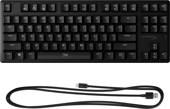Klawiatura przewodowa HyperX Alloy Origins Core Aqua (4P5P1AA) - obraz 5