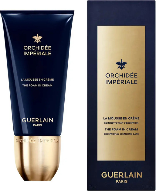 Пінка для вмивання Guerlain Orchidee Imperiale The Foam In Cream 150 мл (3346470618855) - зображення 2