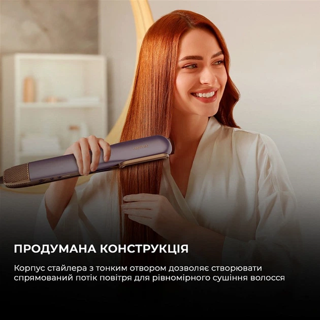 Стайлер-выпрямитель Cecotec RitualCare Air Lisse 2in1 Blue – фото