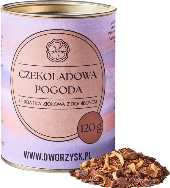 Herbata sypana Dworzysk Czekoladowa Pogoda 120 g (5901122626770) - obraz 2