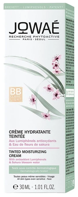 Krem do twarzy nawilżający Jowae Tinted Moisturizing Light Cream 30 ml (3664262000399) - obraz 3