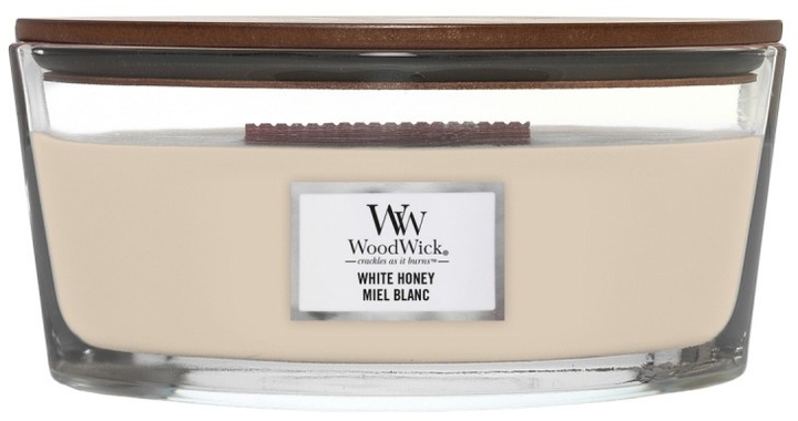 Świeca zapachowa Woodwick White Honey 453 g (5038581077864) - obraz 1