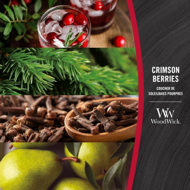Ароматична свічка Woodwick Crimson Berries 610 г (5038581054889) - зображення 2