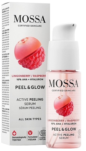 Serum do twarzy Mossa zluszczajace na noc z Maliną i Borowką 30 ml (4752223013973) - obraz 1