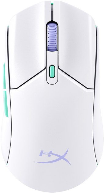 Mysz HyperX Pulsefire Haste 2 Core Wireless/Bluetooth White (8R2E7AA) - obraz 1