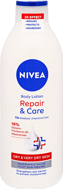Balsam do ciała Nivea Repair and Care 400 ml (9005800286785) - obraz 1