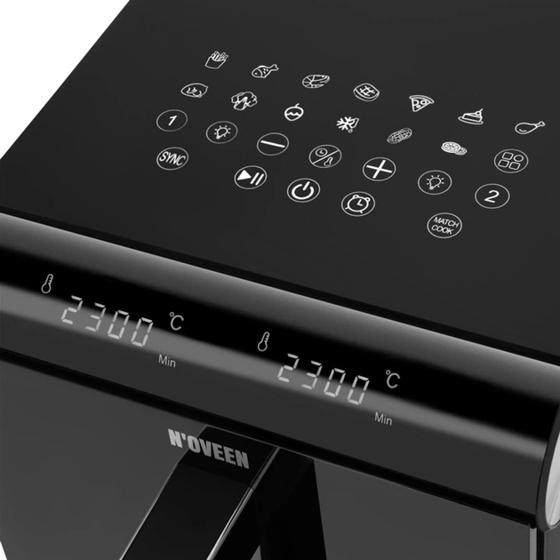 Frytkownica beztłuszczowa N'oveen DoubleCrisp AF5050 X-LINE (00-00063804) - obraz 5