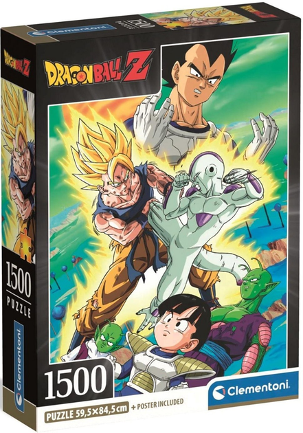 Пазл Clementoni Dragon Ball 1500 елементів 31747 (8005125317479) - зображення 1