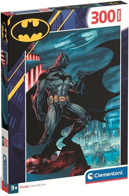 Puzzle Clementoni Super Batman 300 elementów 21737 (8005125217373) - obraz 1