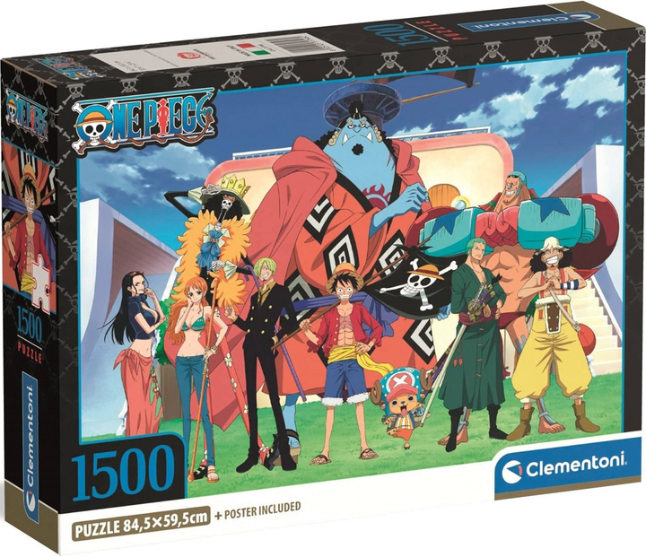 Puzzle Clementoni One Piece 1500 elementów 31746 (8005125317462) - obraz 1